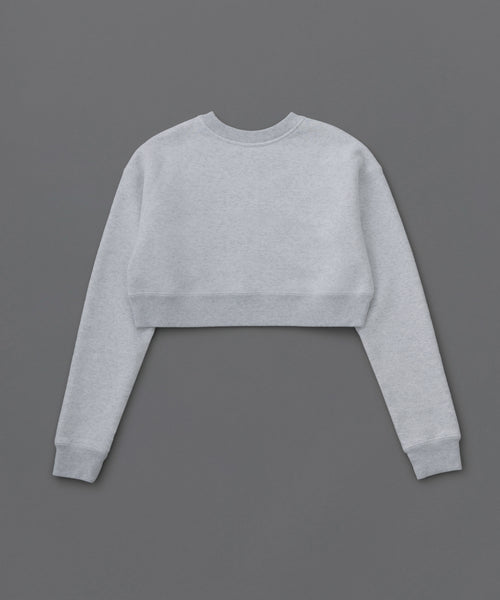 BIOTOP(ビオトープ) / 【yo BIOTOP】Cropped sweat shirt (トップス