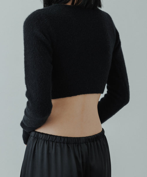 BIOTOP(ビオトープ) / 【yo BIOTOP】Cashmere hock cardigan (トップス