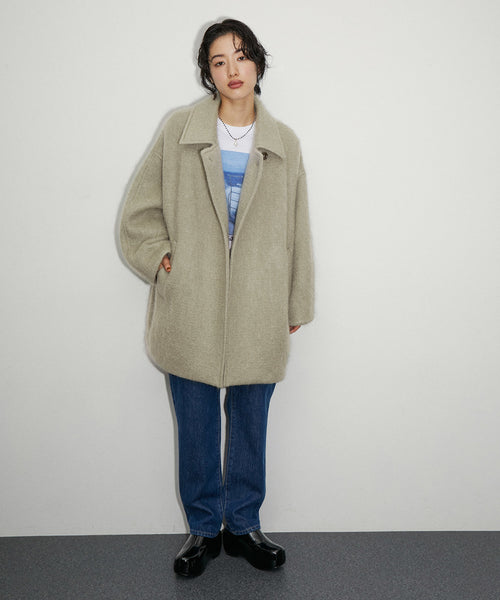 ADAM ET ROPÉ FEMME(アダム エ ロペ ファム) / モヘヤシャギーミドル