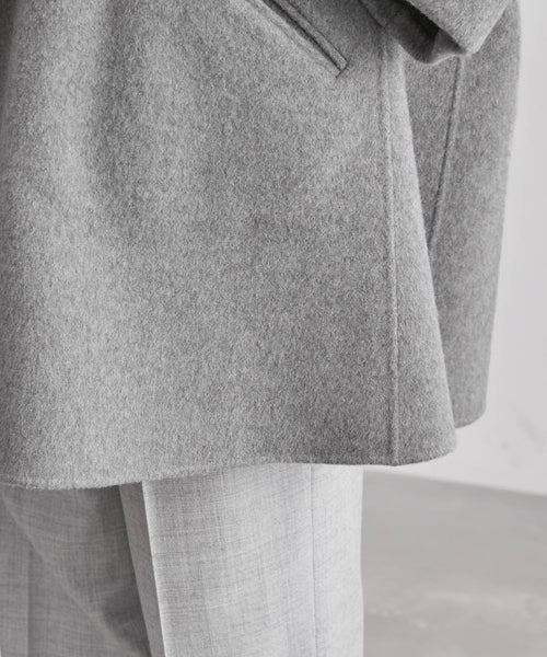 ROPÉ(ロペ) / 【SUPER140's】【雑誌掲載】メルトンショールカラー