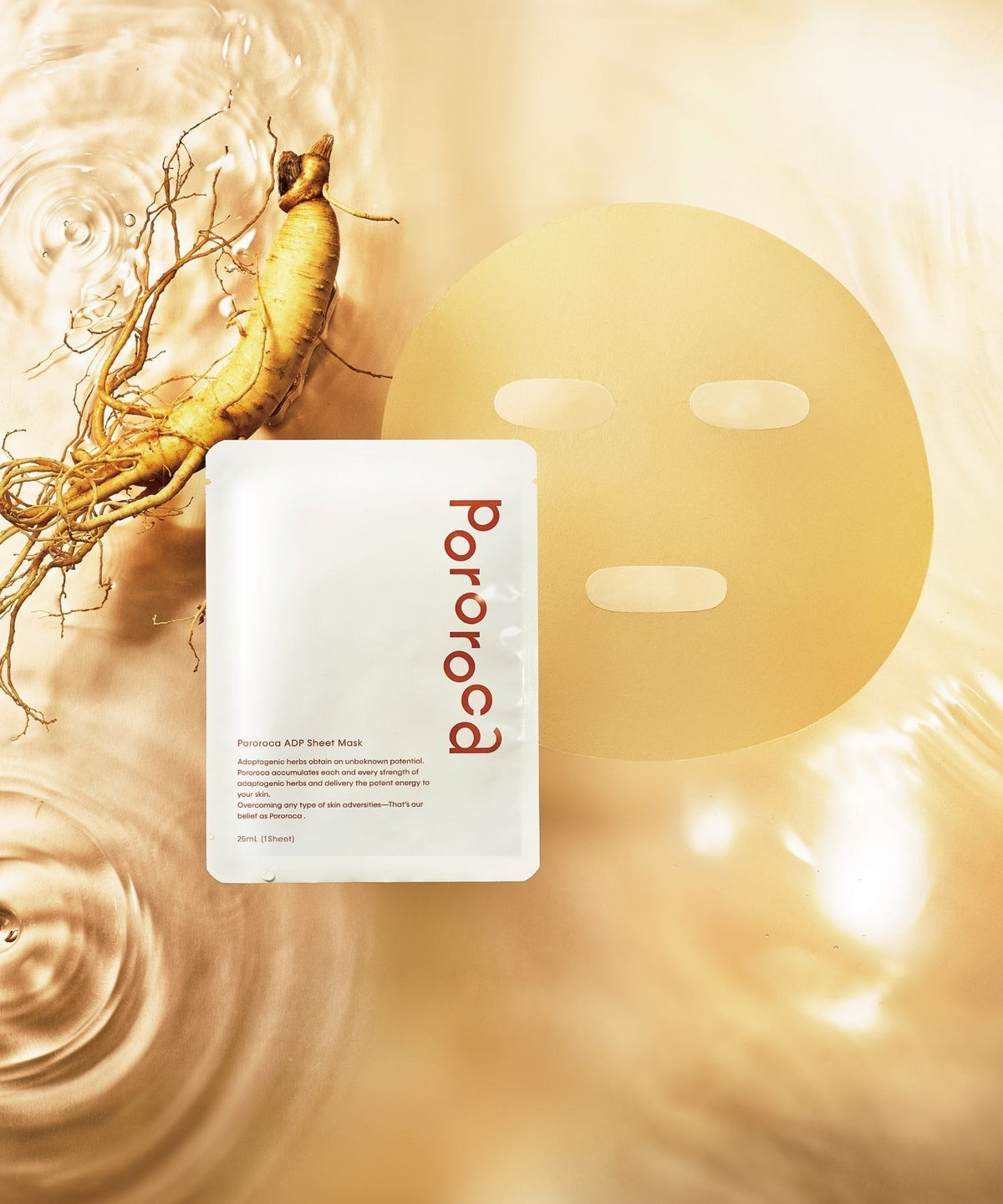 Pororoca/ポロロッカ 】ADPシートマスク (1Sheet) (コスメ/香水