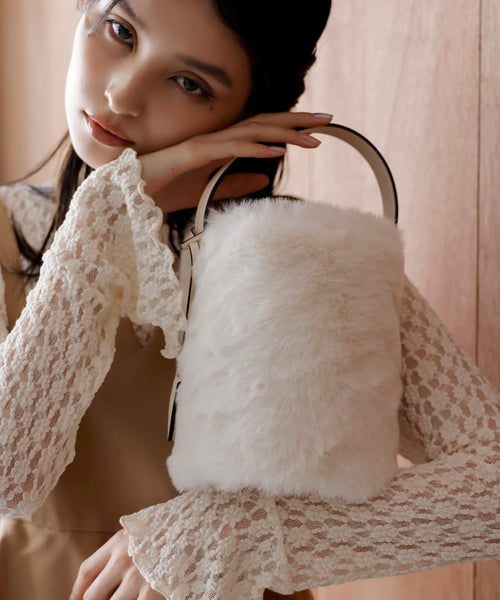 VIS(ビス) / 【2WAY】ふわふわエコファーショルダーバッグ (バッグ
