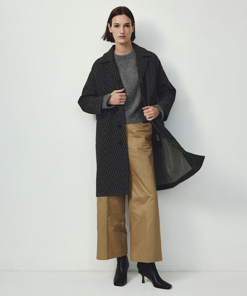 ROPÉ(ロペ) / 【COOHEM】HERRINGBONE TWEED COAT(コーヘン