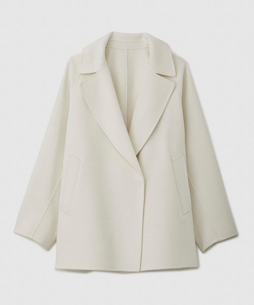 ROPÉ(ロペ) / ラムウールリバーミドルコート【Sサイズフェア対象