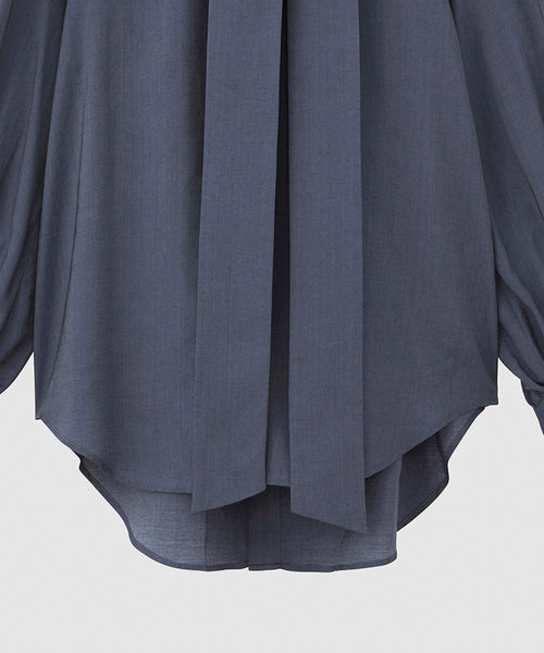 ROPÉ(ロペ) / 【NALYA】シルク混ハイネック/ボウタイブラウス（2way