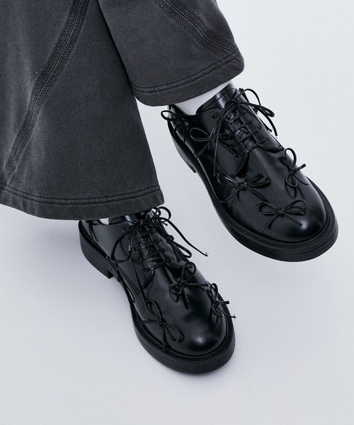 M TO R(ムウ ト アール) / 【CAMPER】RIBBON LACEUP SHOES WMNS