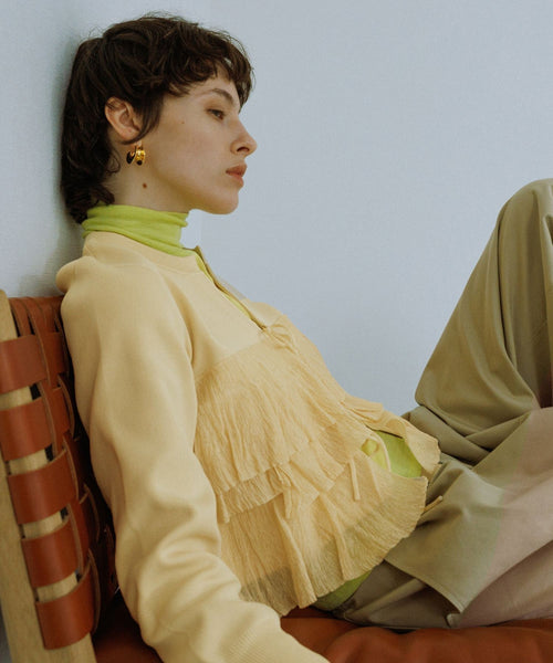 ADAM ET ROPÉ FEMME(アダム エ ロペ ファム) / 【サステナブル】フリル