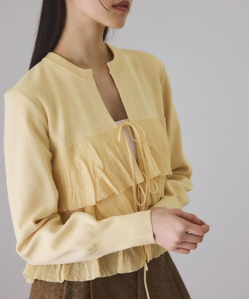 ADAM ET ROPÉ FEMME(アダム エ ロペ ファム) / 【サステナブル】フリル