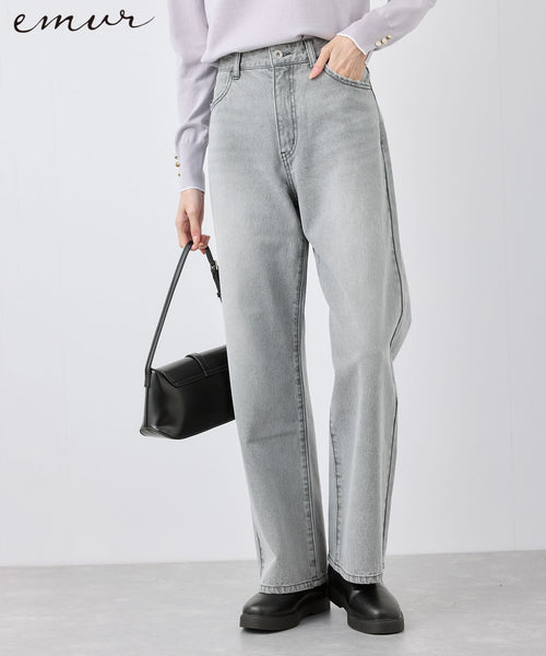 ROPÉ PICNIC(ロペピクニック) / 【emur/エミュール】ワイドストレート