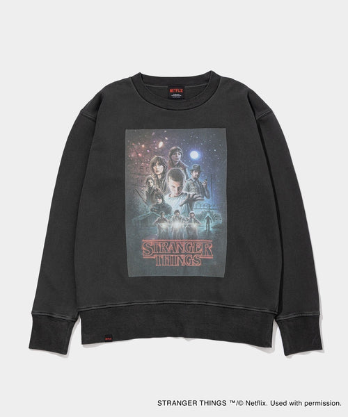 NETFLIX(ネットフリックス) / Pigment Stranger Things S1 Crewneck
