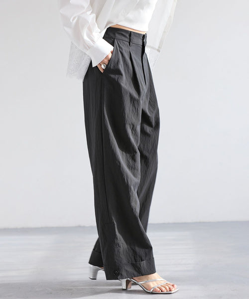 VIS(ビス) / エアタンロールアップパンツ/イージーケア・防シワ