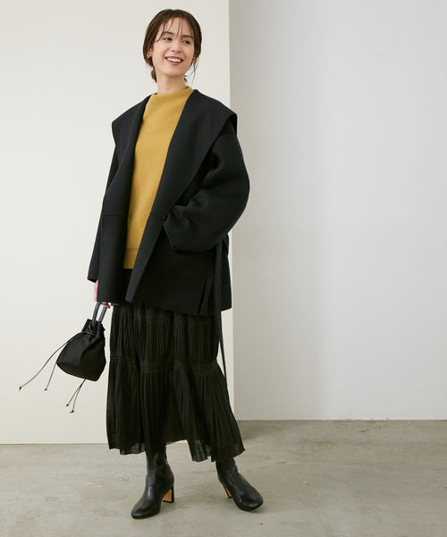 ROPÉ(ロペ) / 【シリーズ】リバーメルトンセーラーカラーショート