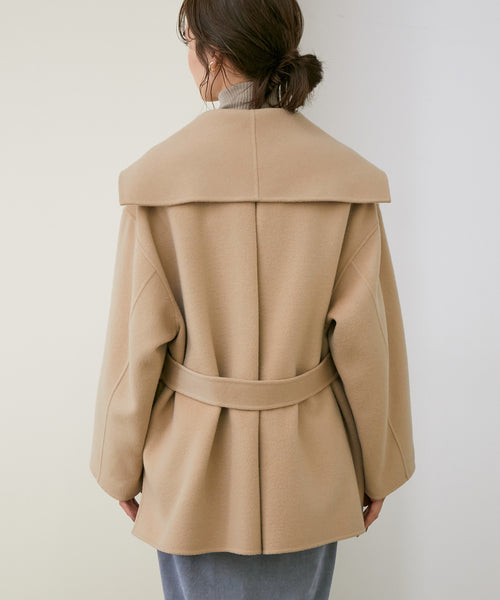 ROPÉ(ロペ) / 【シリーズ】リバーメルトンセーラーカラーショート