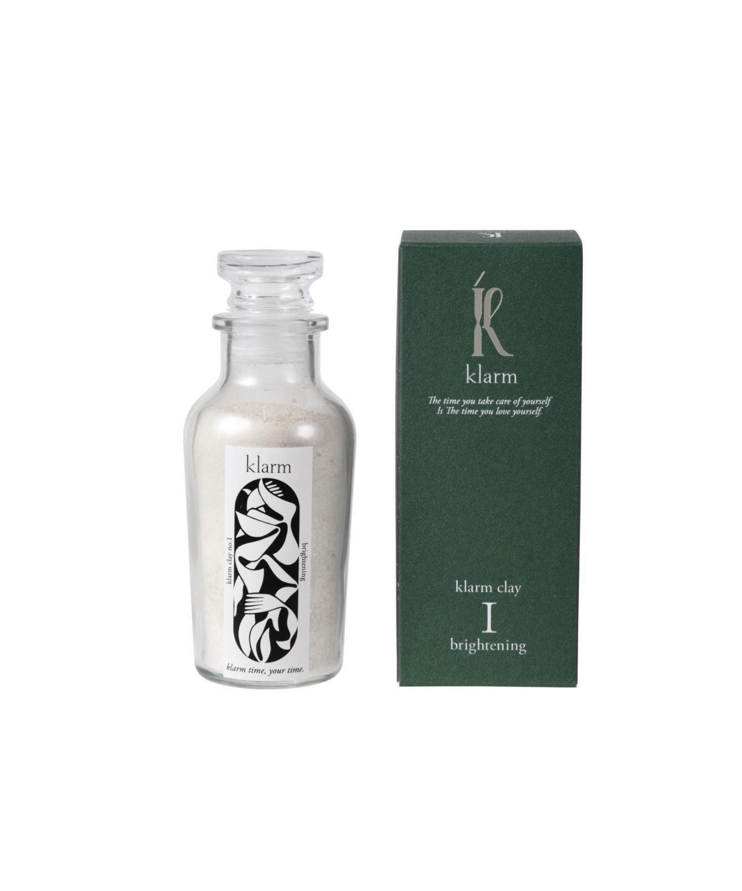 klarm - 水を加えて作るフレッシュなクレイパックで、肌を整える