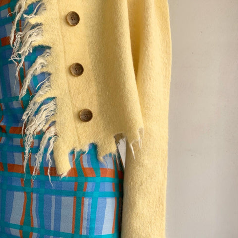 PERVERZE】Mohair & Wool Damaged Knit Cardigan – ONENESS ONLINE STORE