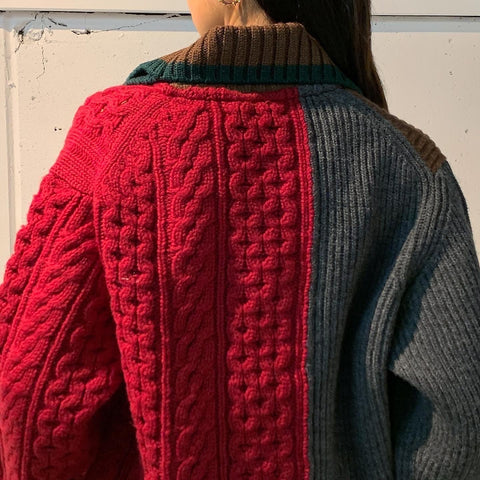 kolor】 ケーブルニット – ONENESS ONLINE STORE