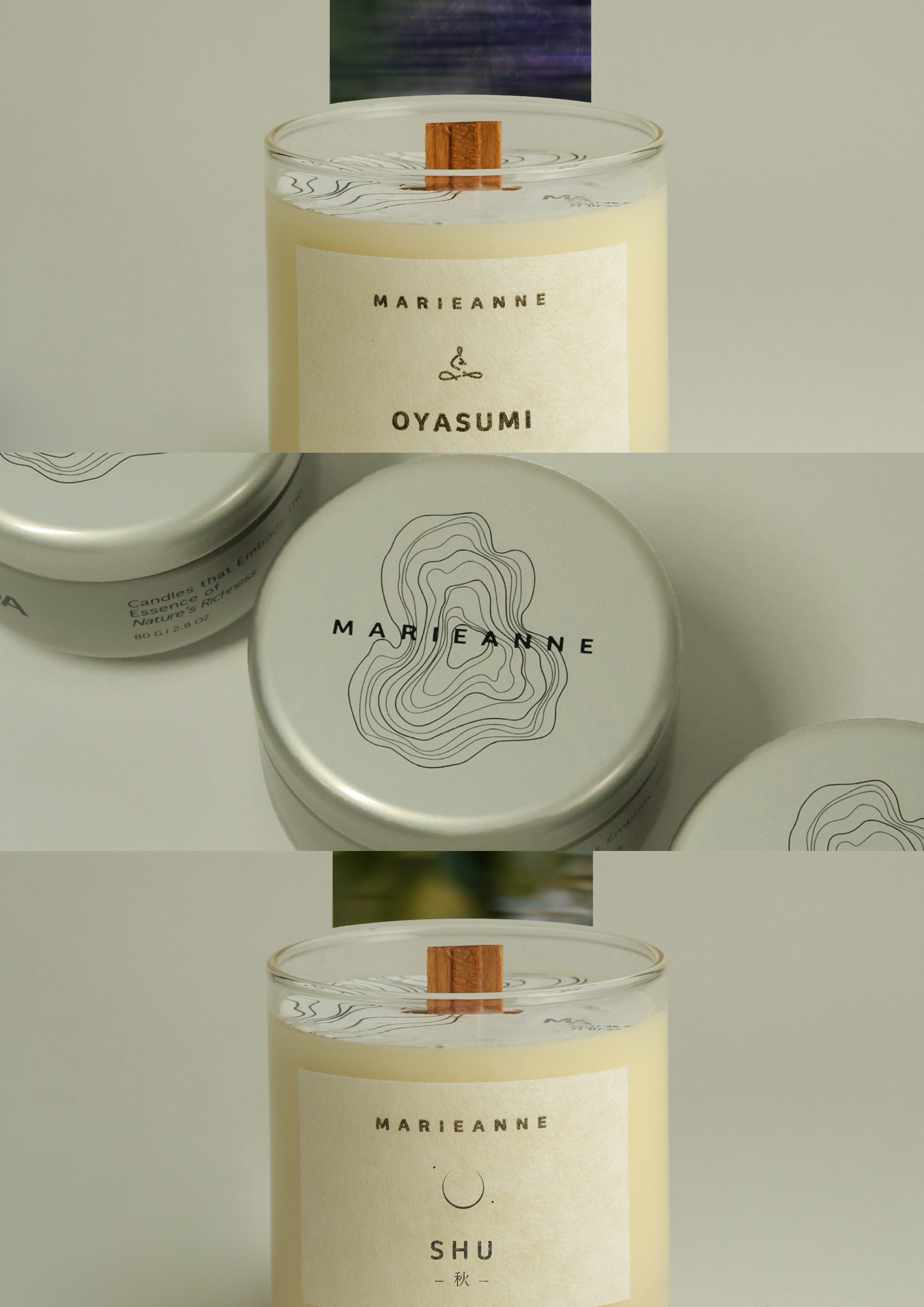 OYASUMI- 精油使用アロマキャンドル- – Marieanne