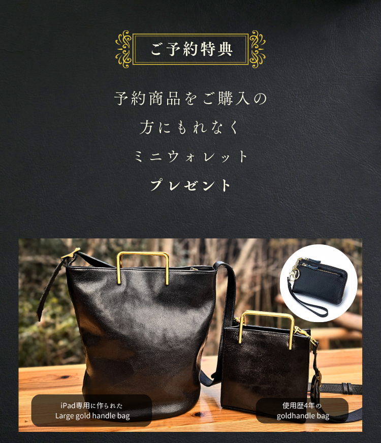 gold handle bagについての詳細 – EMMAAURA
