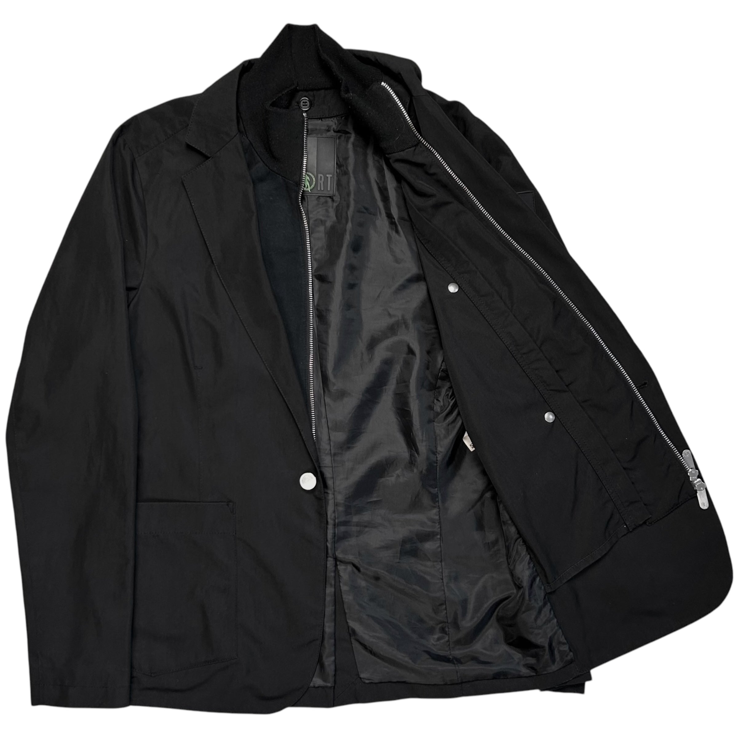 Vertical Rags - Dirk Bikkembergs Cargo Metal Clip Bomber Jacket