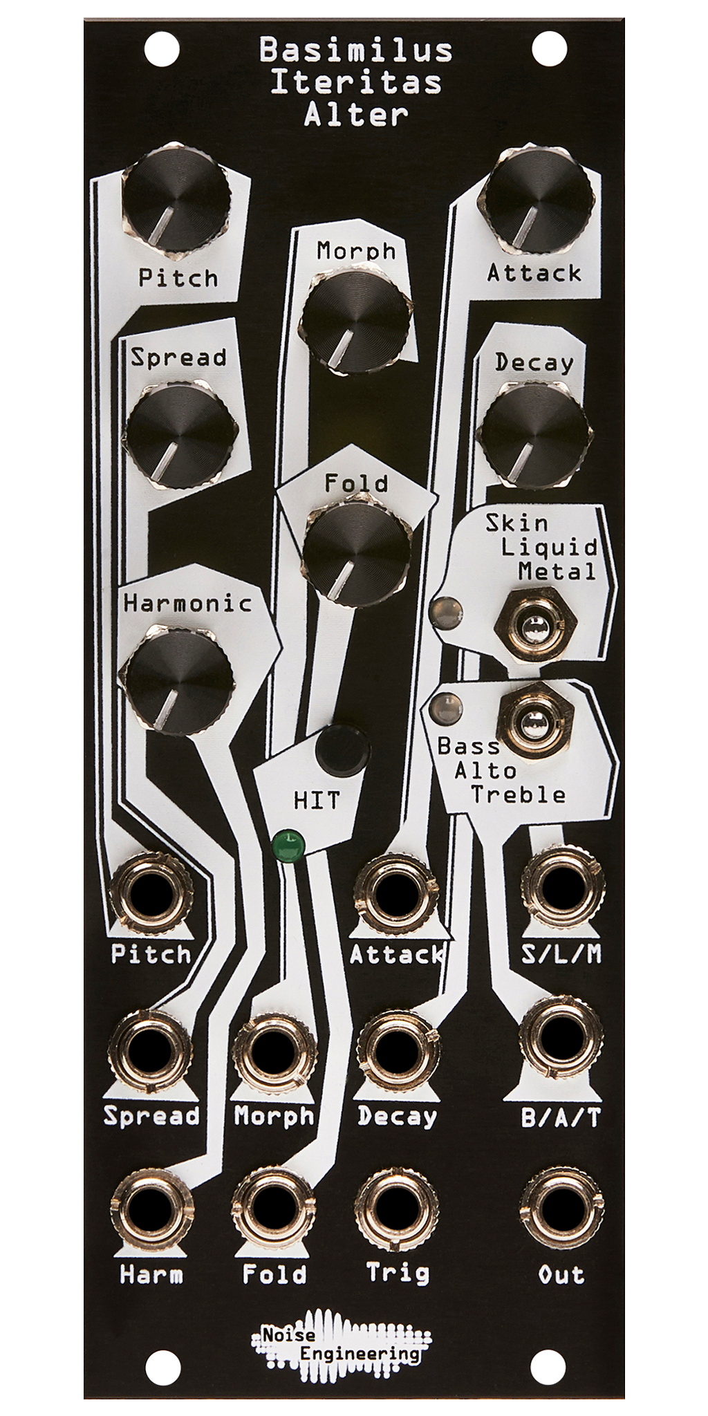 Basimilus Iteritas Alter ユーロラック モジュラーシンセ Noise