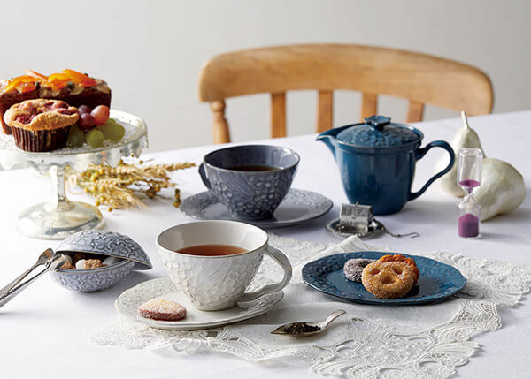 Lien(リアン) ペアカップ&プレート 330ml | aito製作所 | 美濃焼・瀬戸