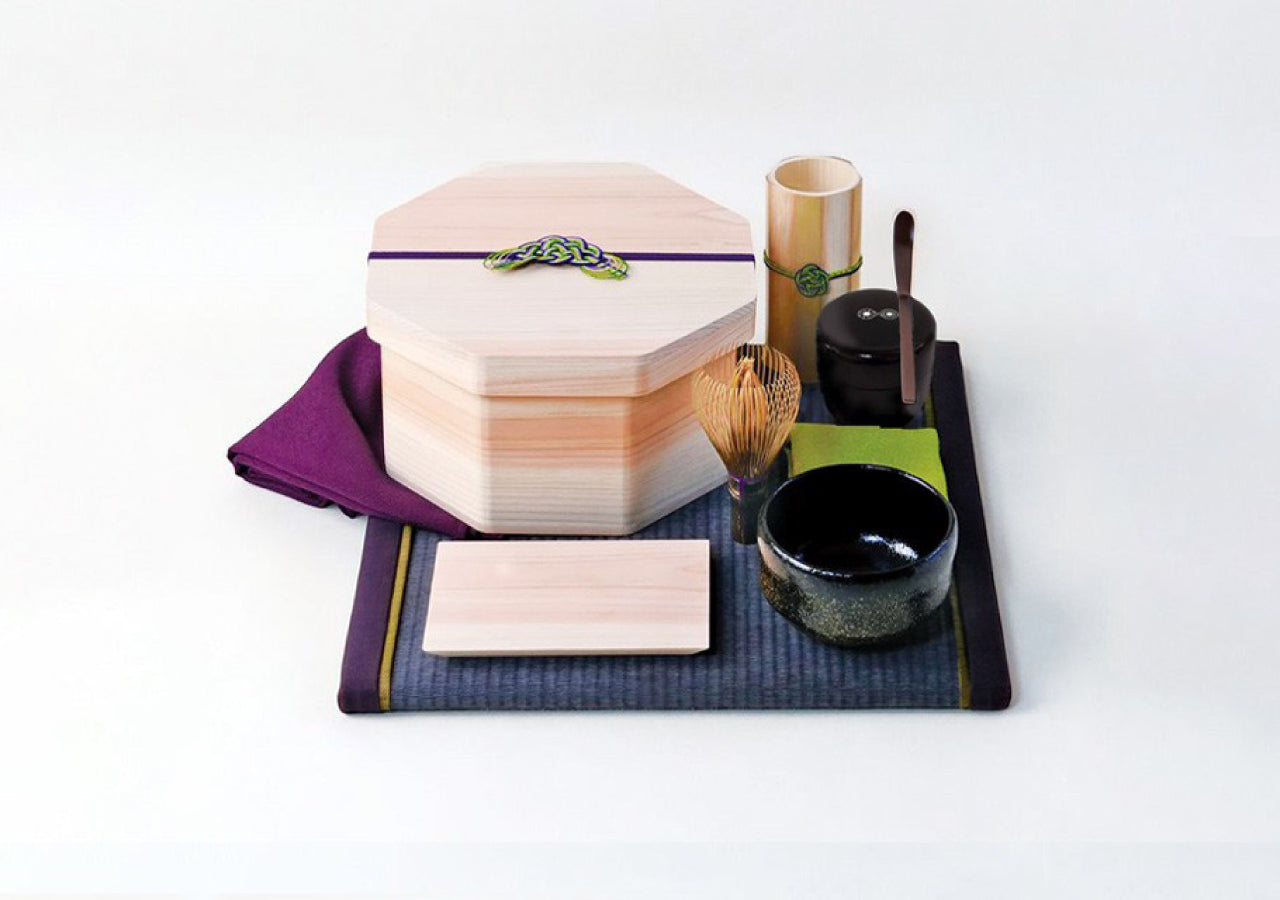 八宝茶箱 – HALE 茶箱 遠州好み橋立茶箱 七宝文