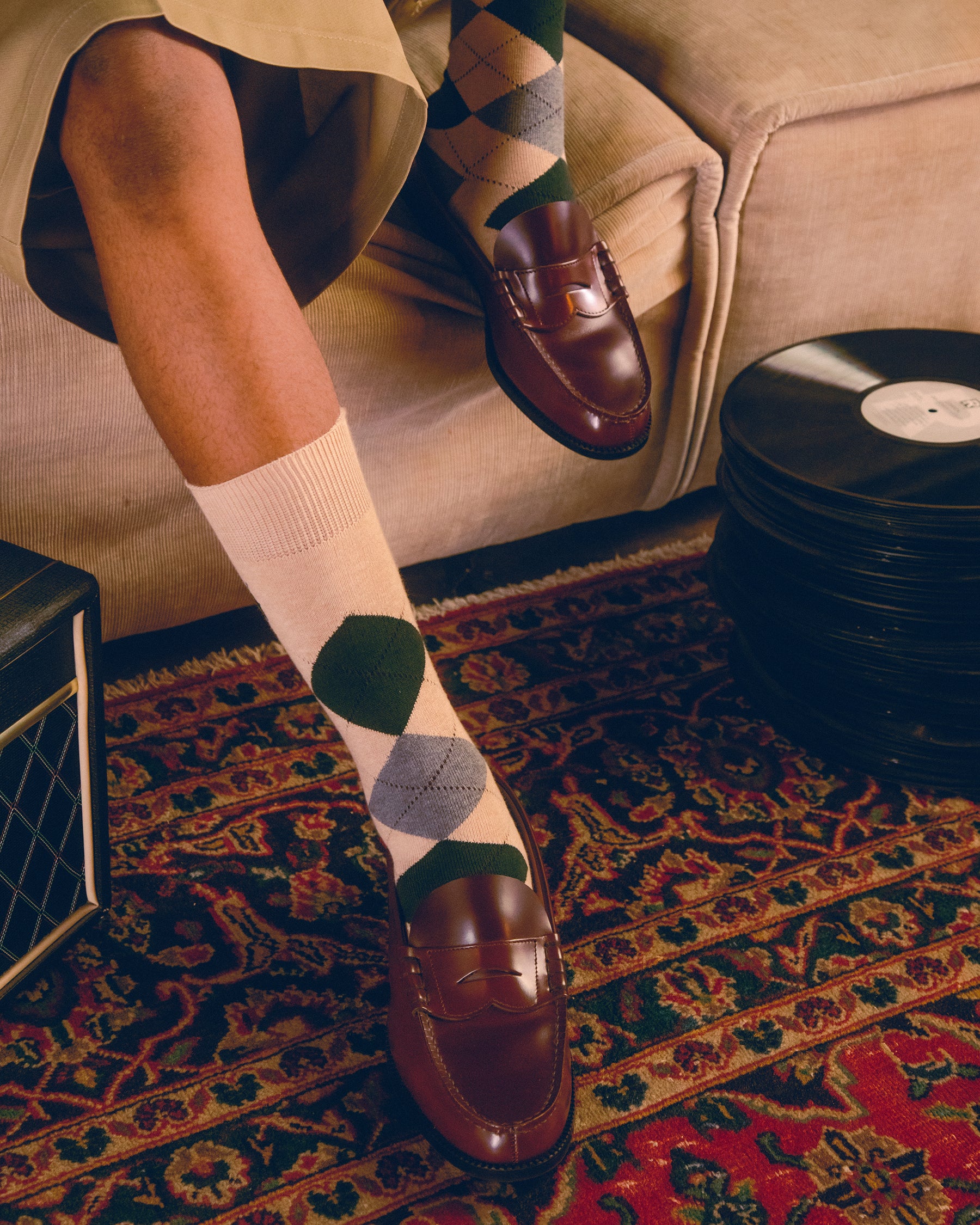 DARK BROWN WINE COMBI LOAFERS – THE KENFORD FINESHOES