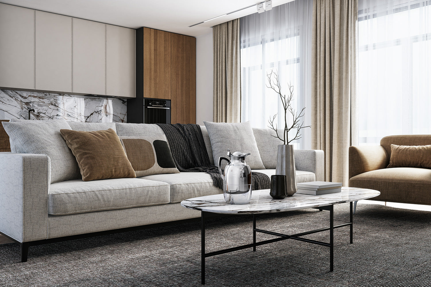 alfi（アルフィ）Juwel (ジュエル) ステンレス製卓上用ポット クロム