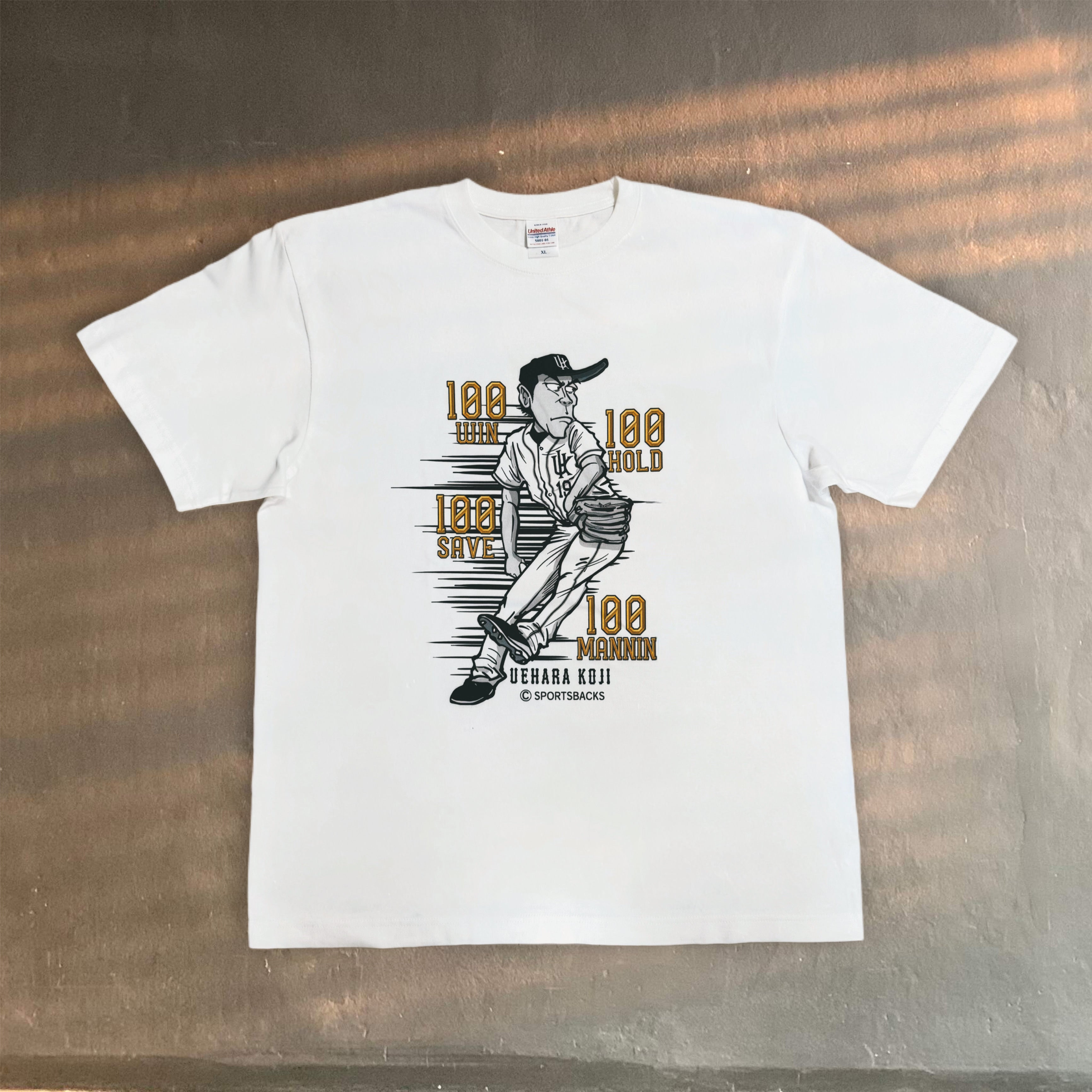 祝100万人！】上原浩治の雑談魂 記念Tシャツ · SPORTS BACKS OFFICIAL