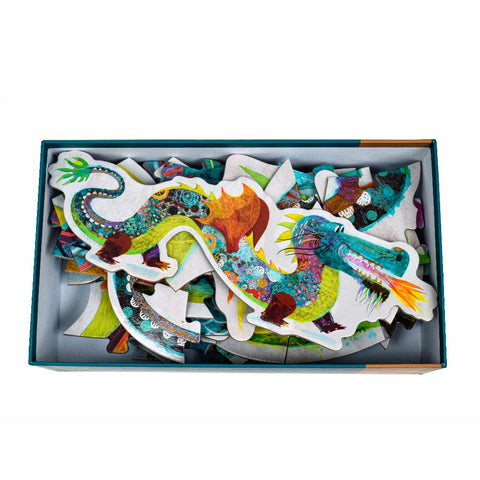 大きなピースのジグソーパズル ジャイアントパズル レオン ザ ドラゴン