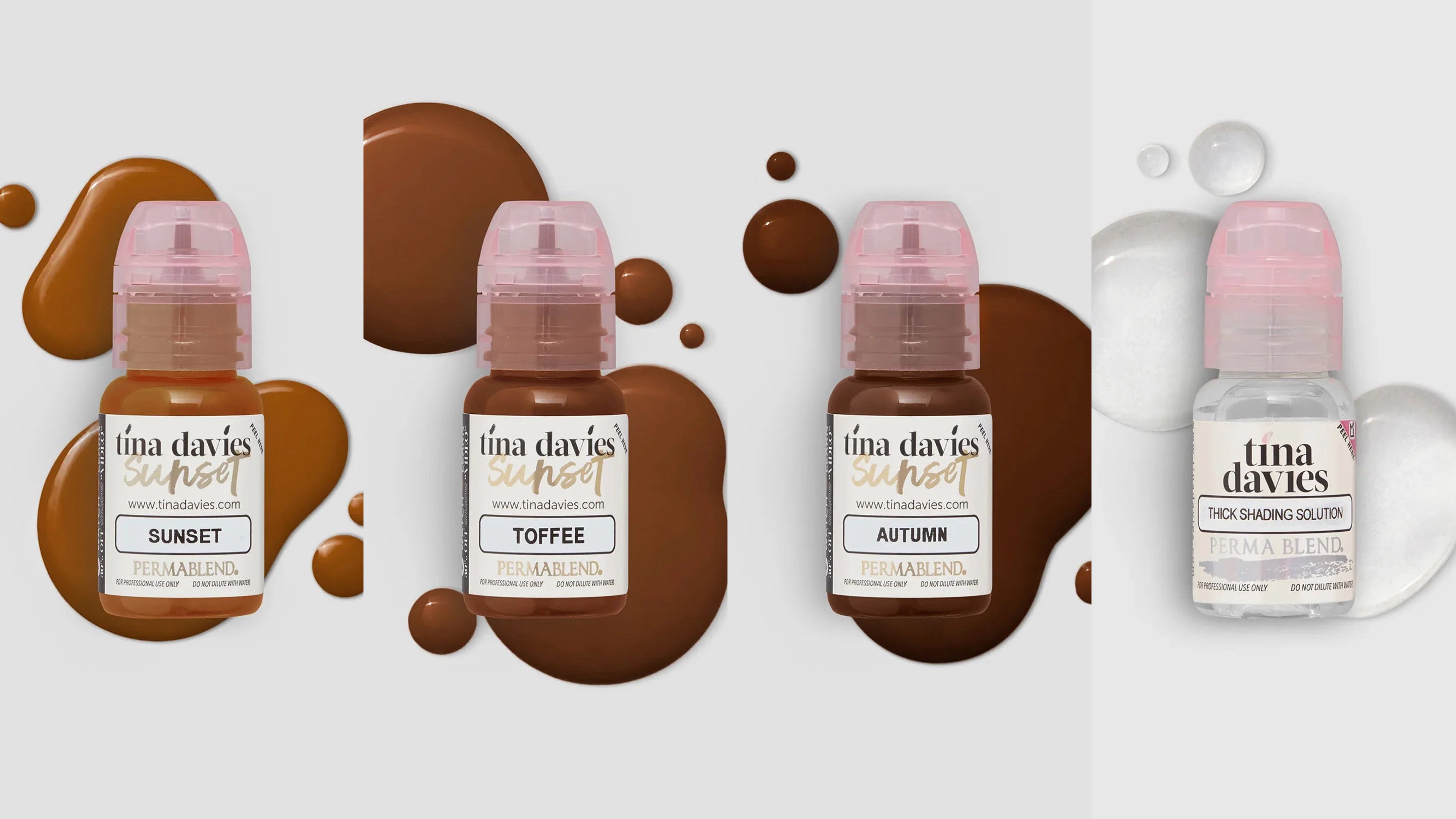 ターゲットカラー/グレー眉のカラーチェンジにも使える色素 SUNSET