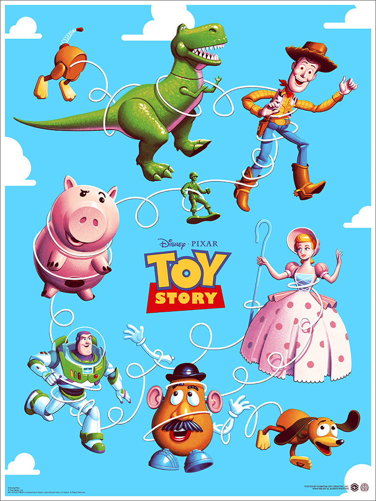 PIXAR Gallery Show Online Remainders + New TOY STORY 4 Enamel Pins