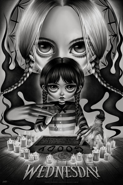 Wednesday Foil Variant Poster – Mondo