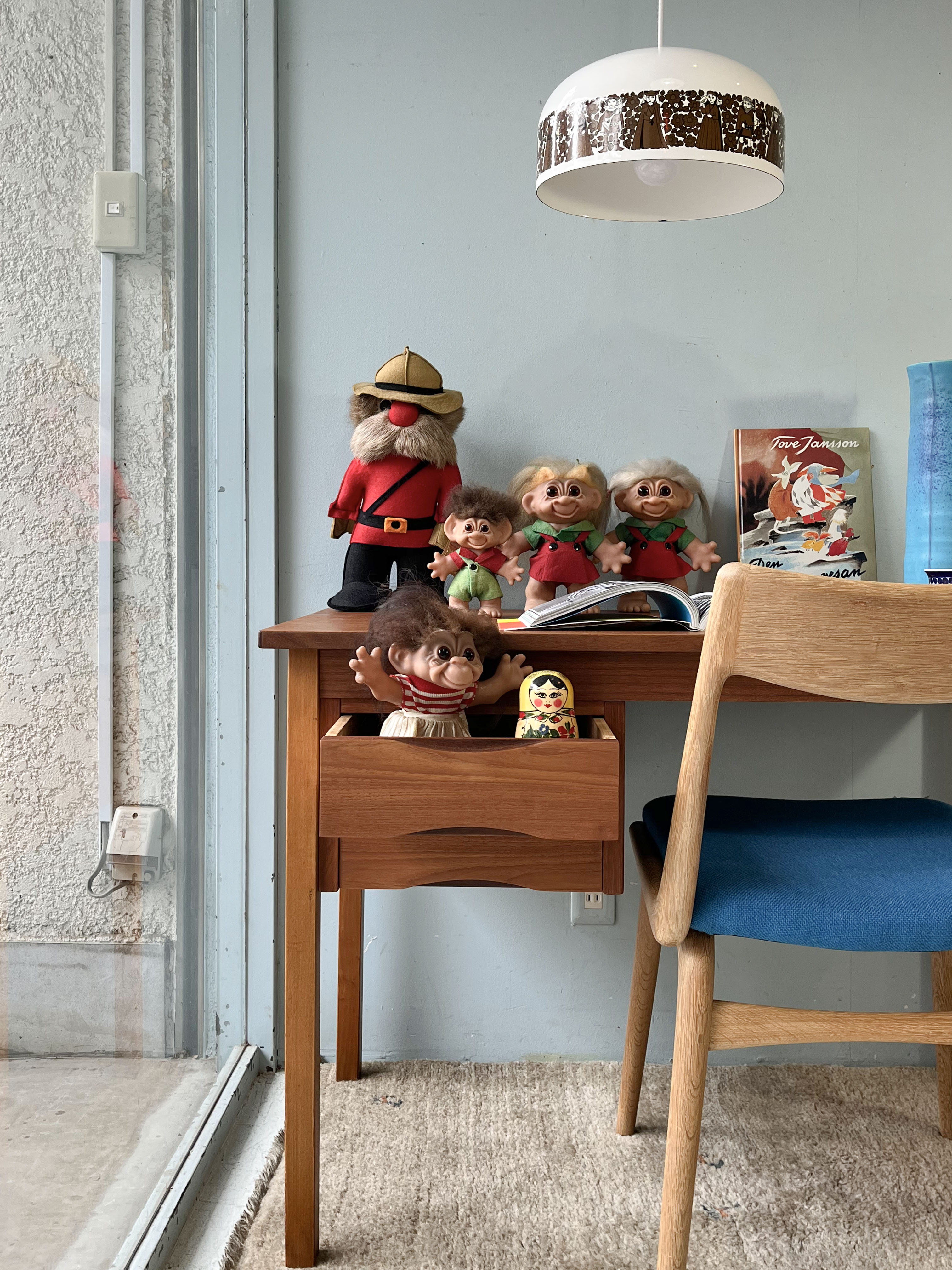 カナダ製 フェルト人形 マウンティー インテリア ヴィンテージ雑貨