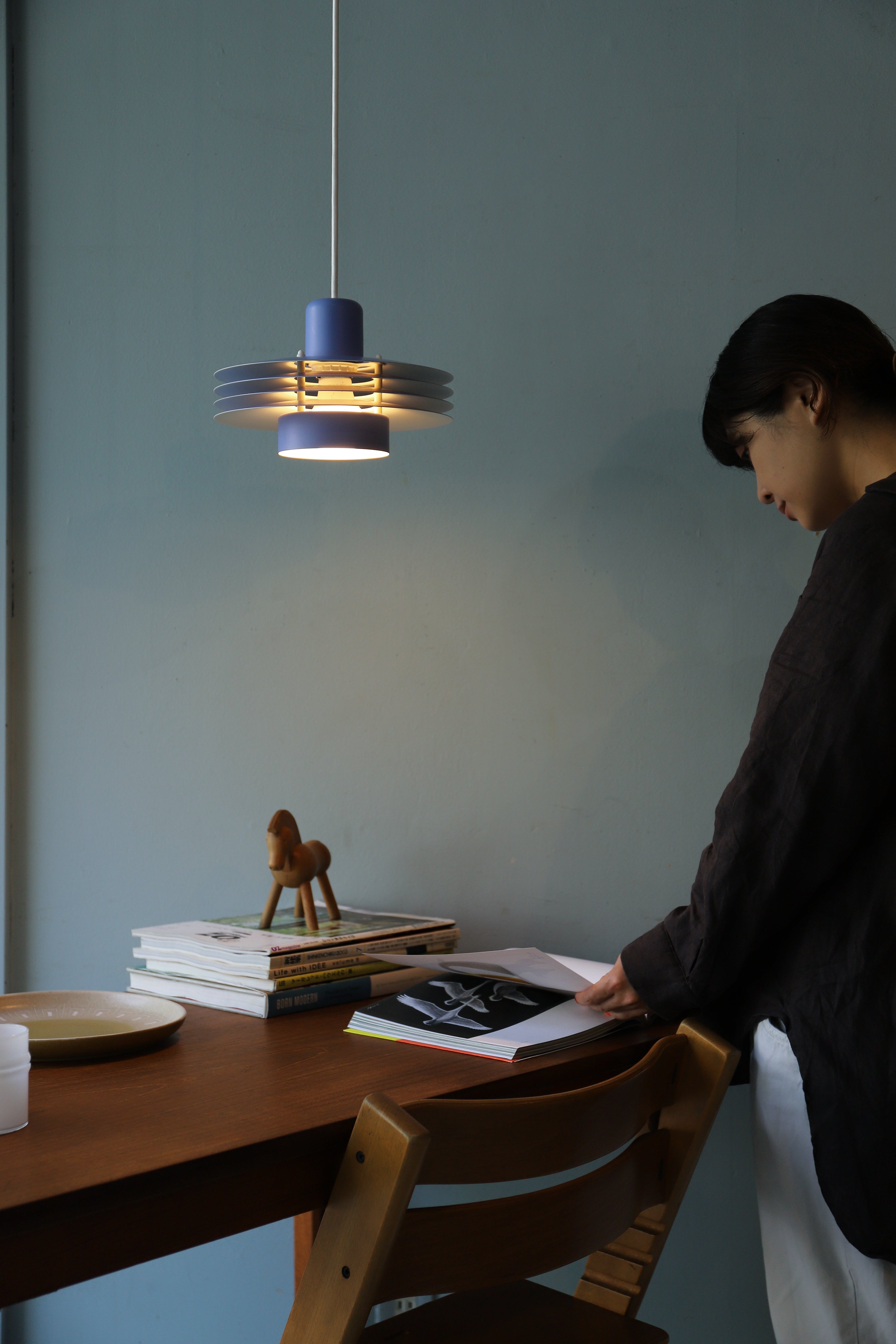 Danish Vintage Horn Pendant Light Type763/デンマークヴィンテージ