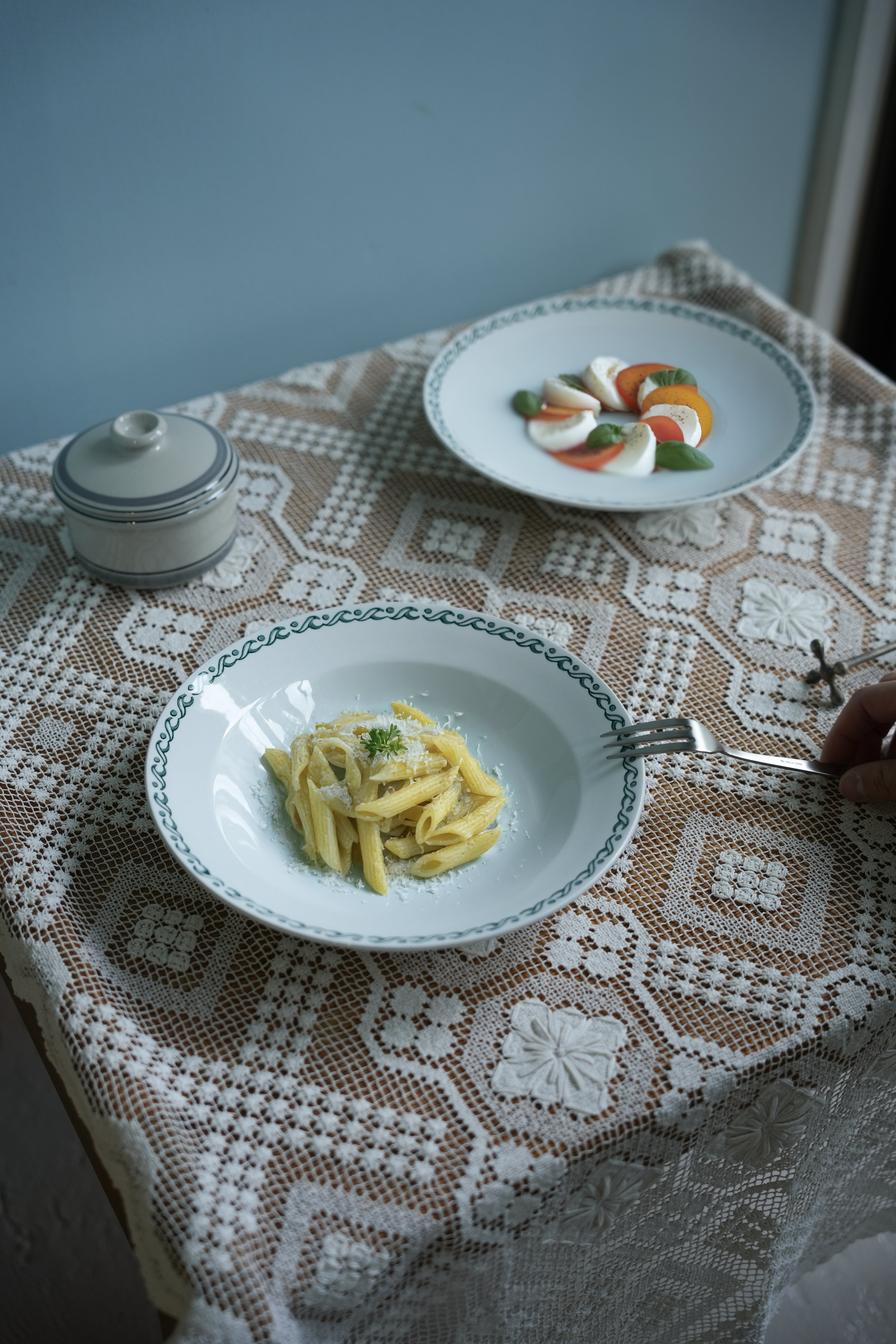 オールドアラビア 深皿 プレート 北欧ヴィンテージ食器/Old ARABIA