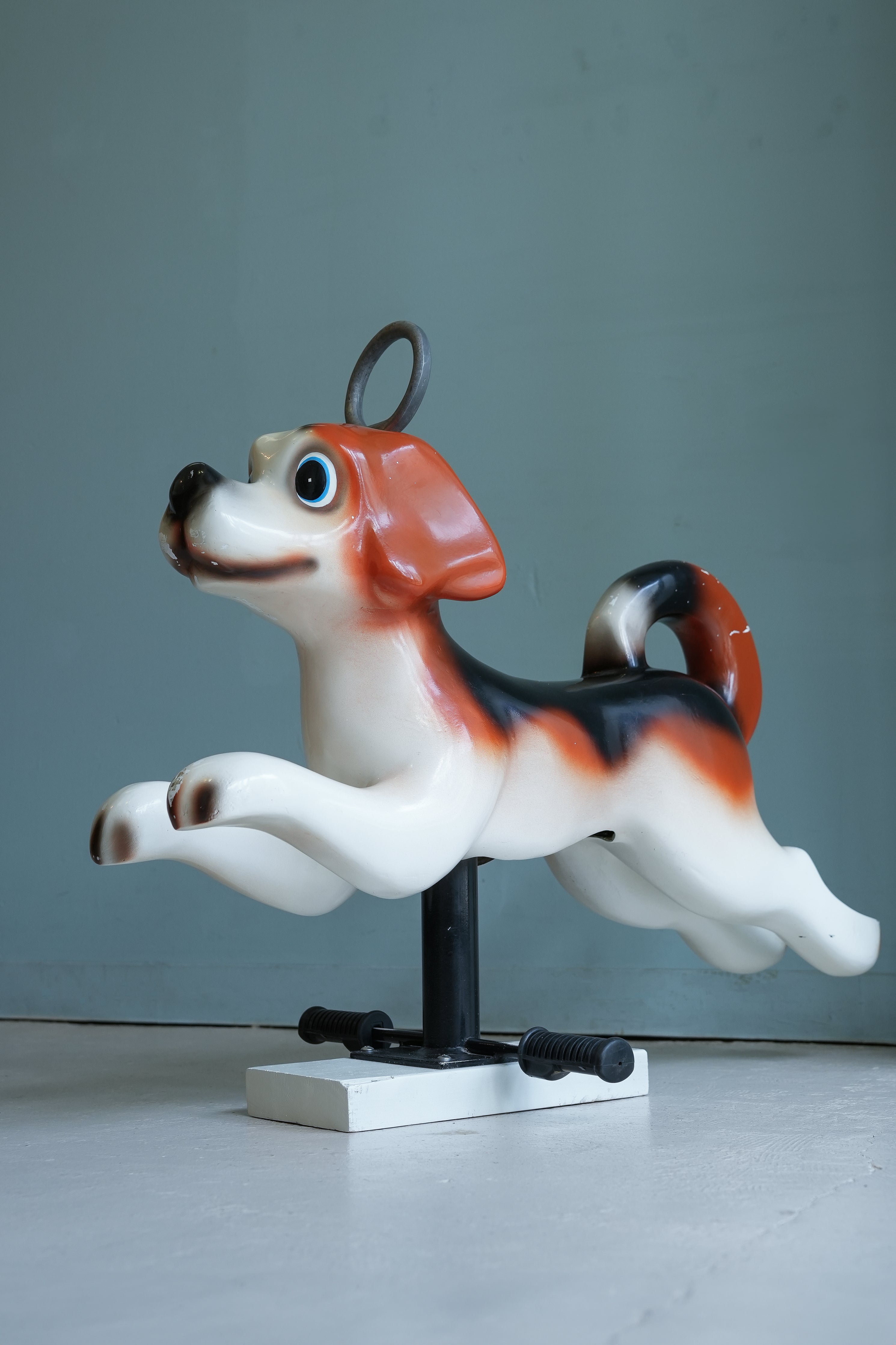 ジャパンヴィンテージ 犬のオブジェ 昭和レトロ/Japanese Vintage FRP