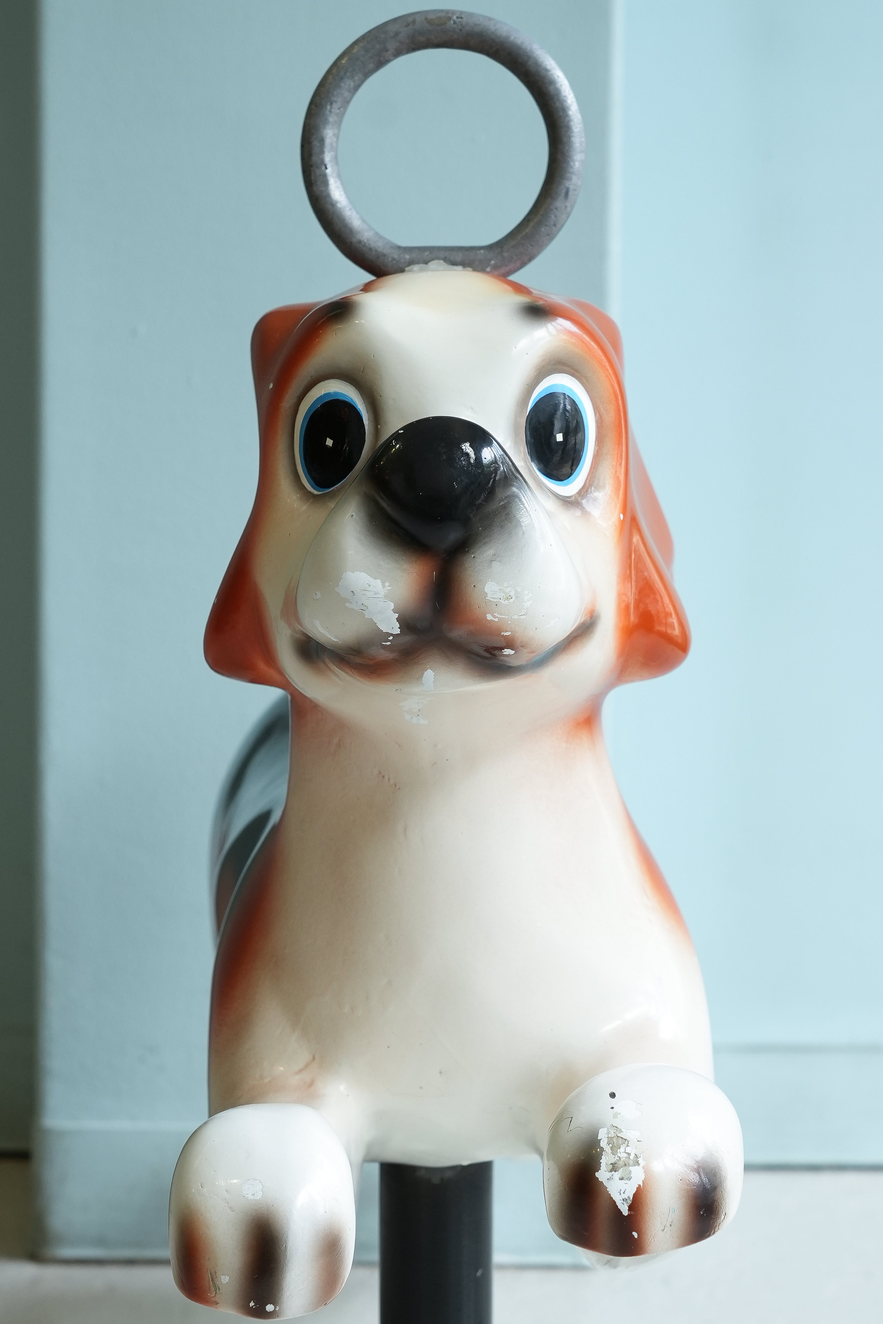 ジャパンヴィンテージ 犬のオブジェ 昭和レトロ/Japanese Vintage FRP