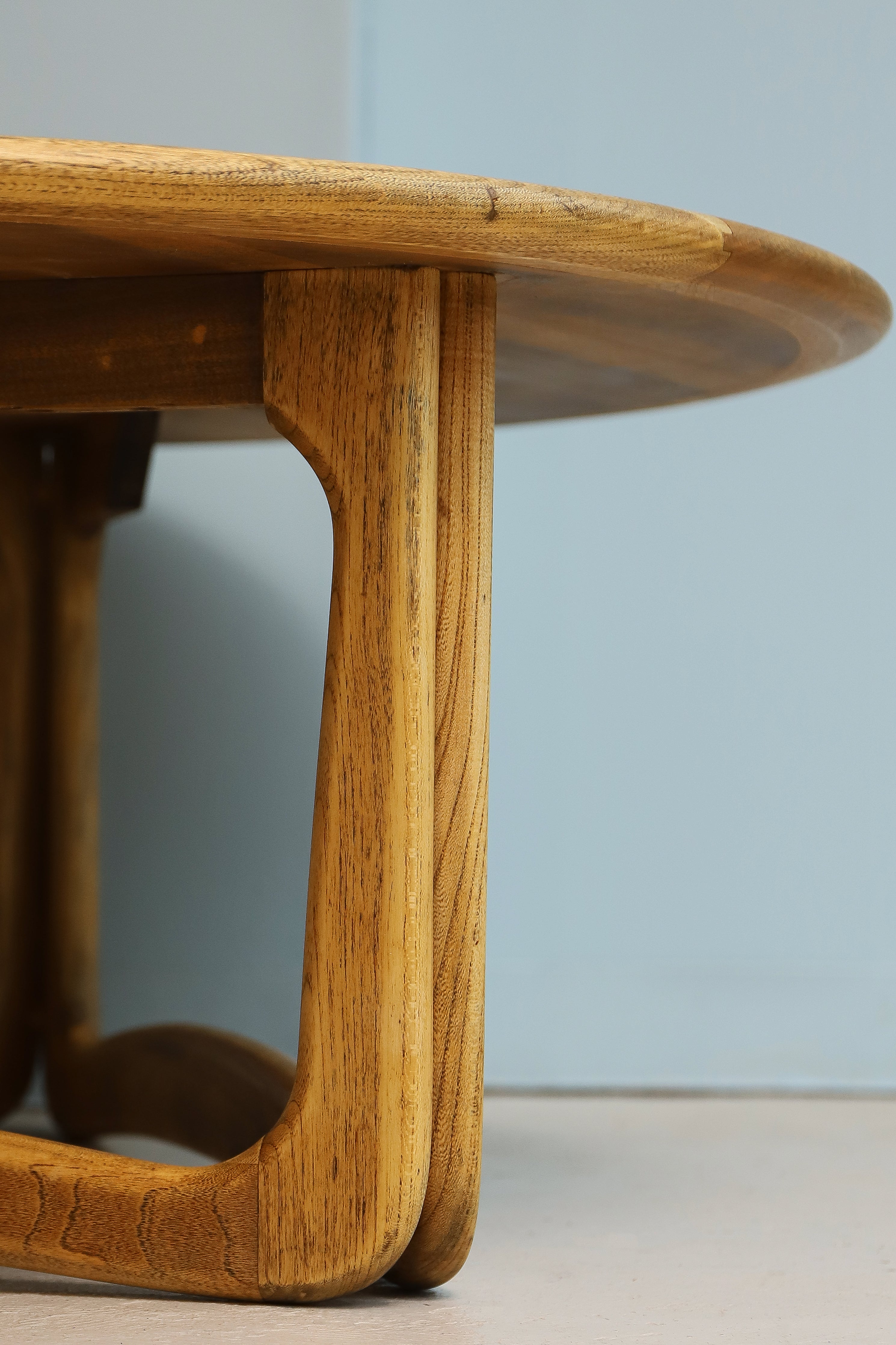 アメリカヴィンテージ レーン ラウンドコーヒーテーブル ローテーブル