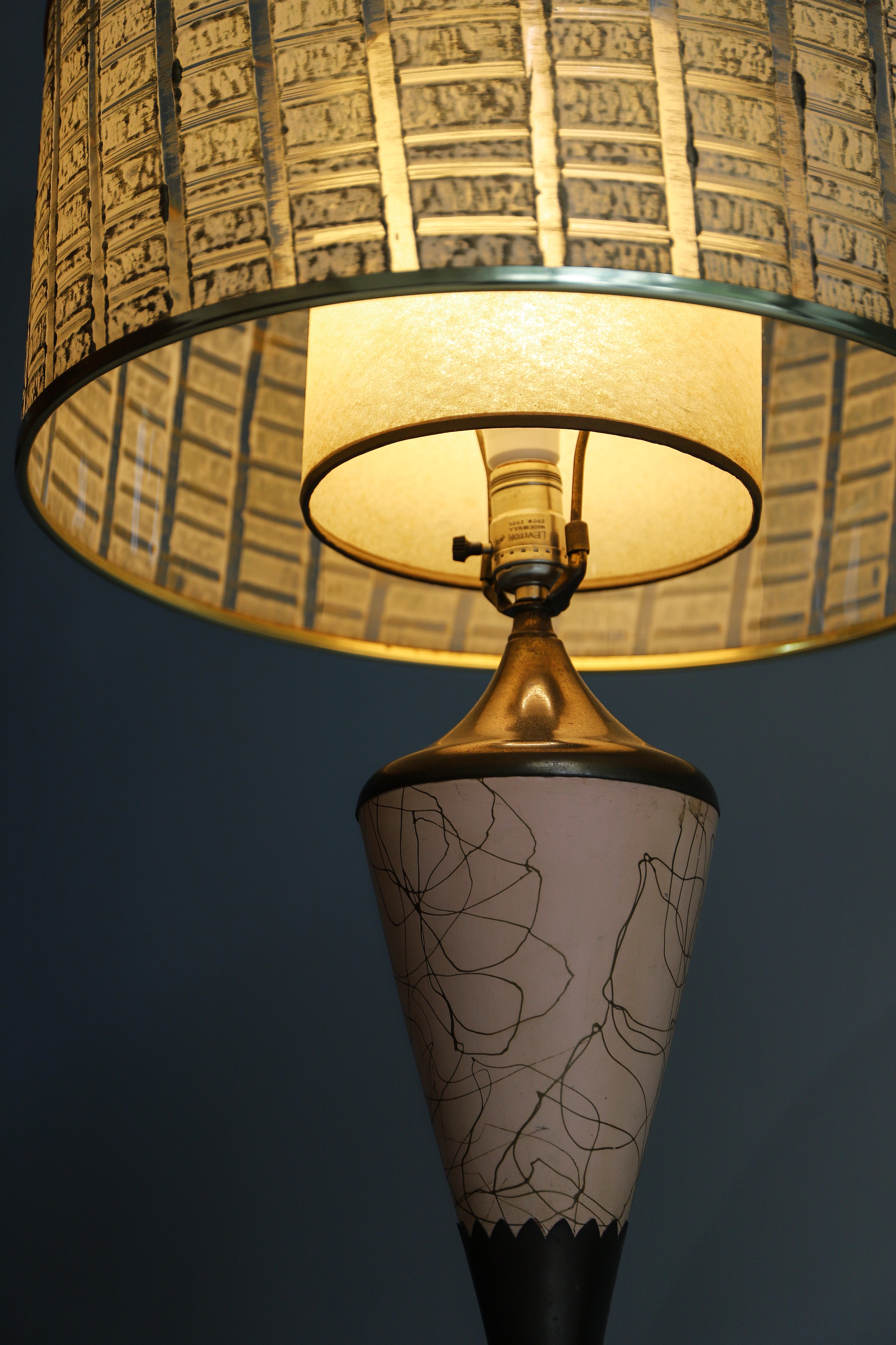 アメリカヴィンテージ テーブルランプ 間接照明 ミッドセンチュリー