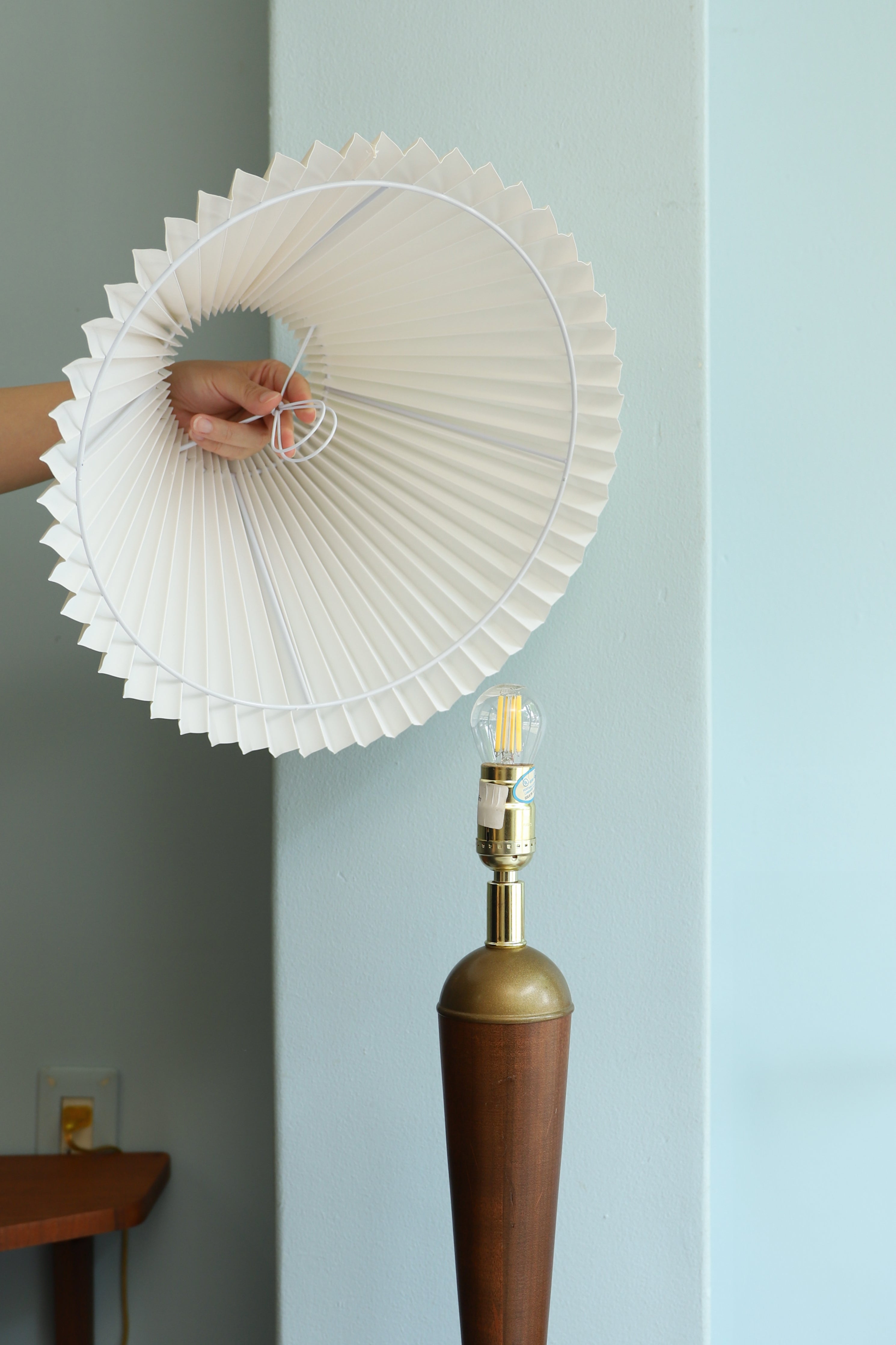 アメリカ製 スタンドライト ミッドセンチュリーデザイン 間接照明/US