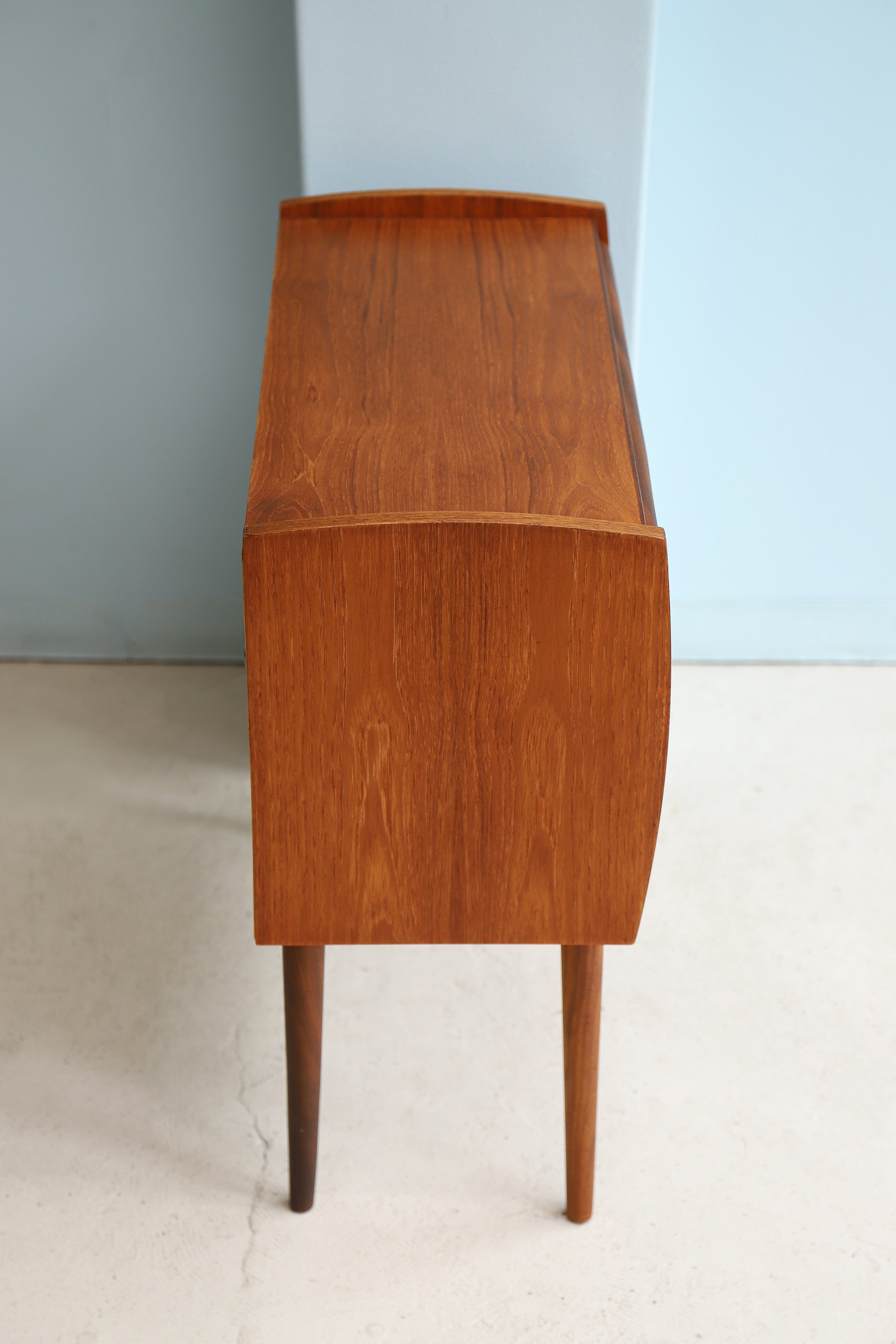 デンマークヴィンテージ 3段 スモールサイドチェスト チーク材 北欧