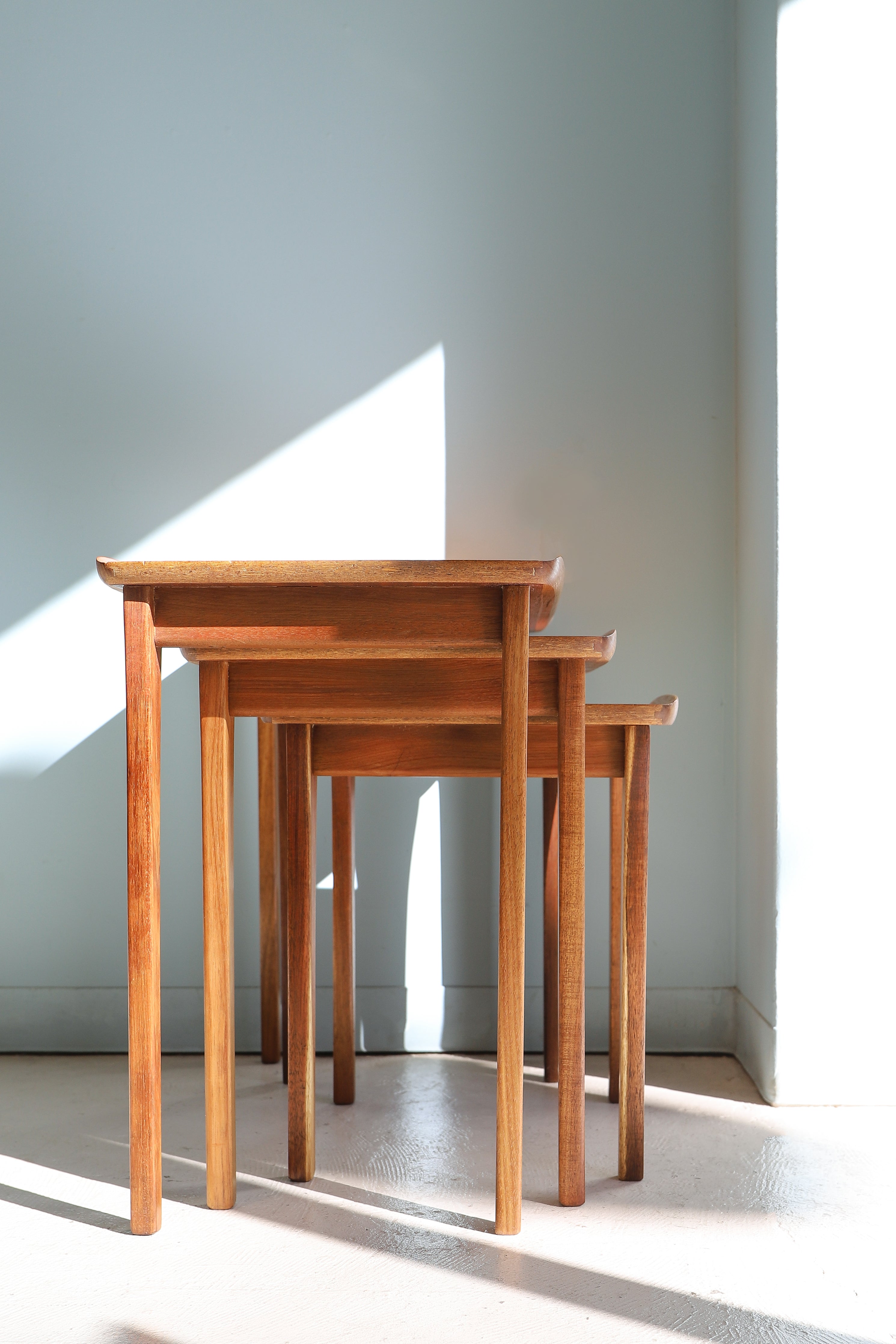 バージェスファニチャー ネストテーブル ヴィンテージ サイドテーブル