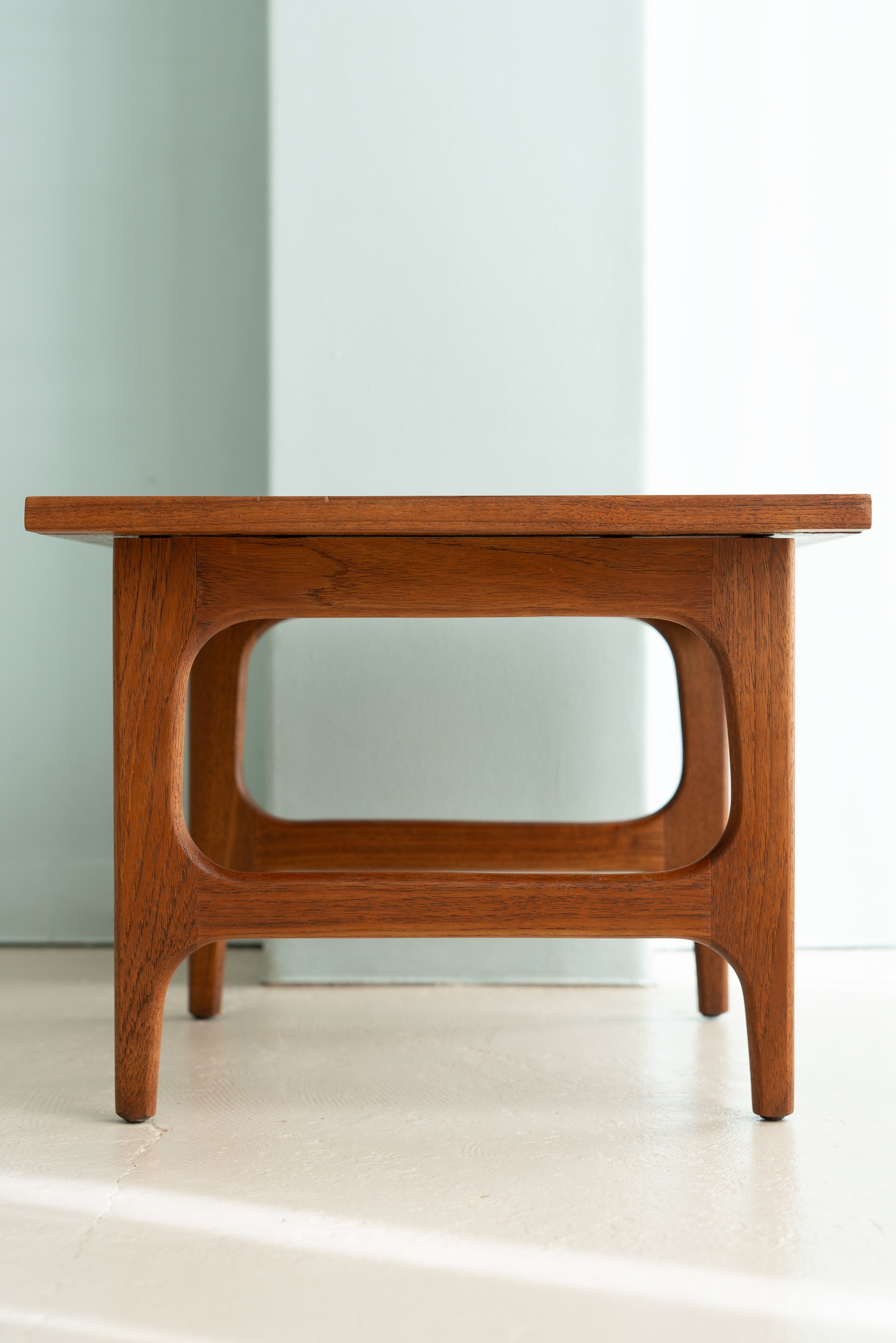 ジャパンヴィンテージ サイドローテーブル チーク材/Japanese Modern