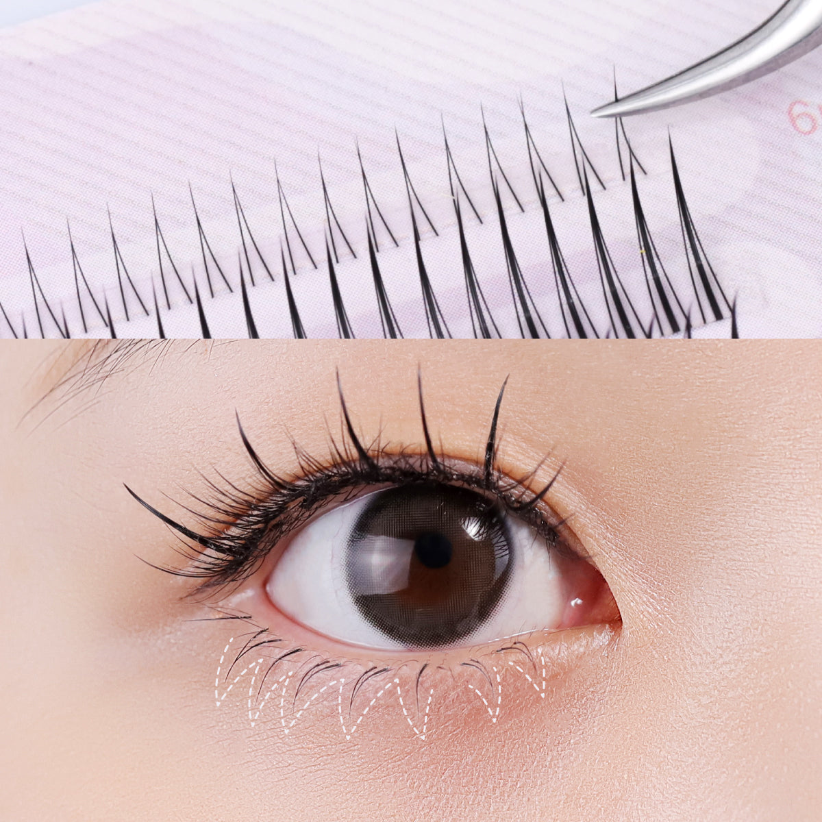 SIXPLUS 部分用つけまつげ ー下まつげ入り – SIXPLUS Tokyo
