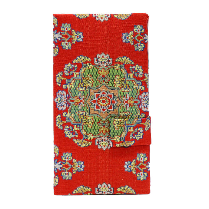 文様特集 天平八稜華文錦（てんぴょうはちりょうかもんにしき） – 龍村