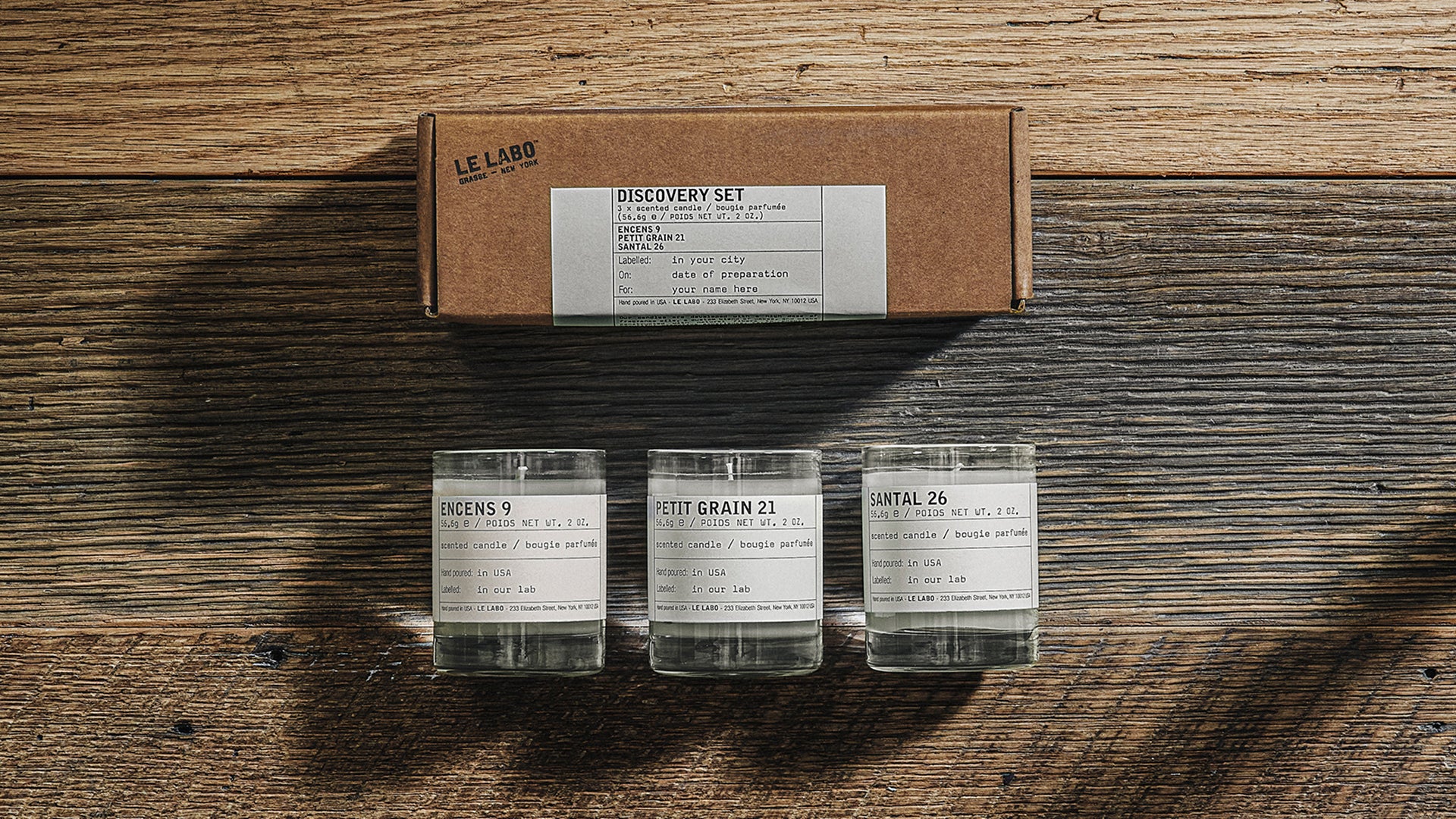 ホリデー限定 ル ラボ キャンドル ディスカバリー セット – ル ラボ