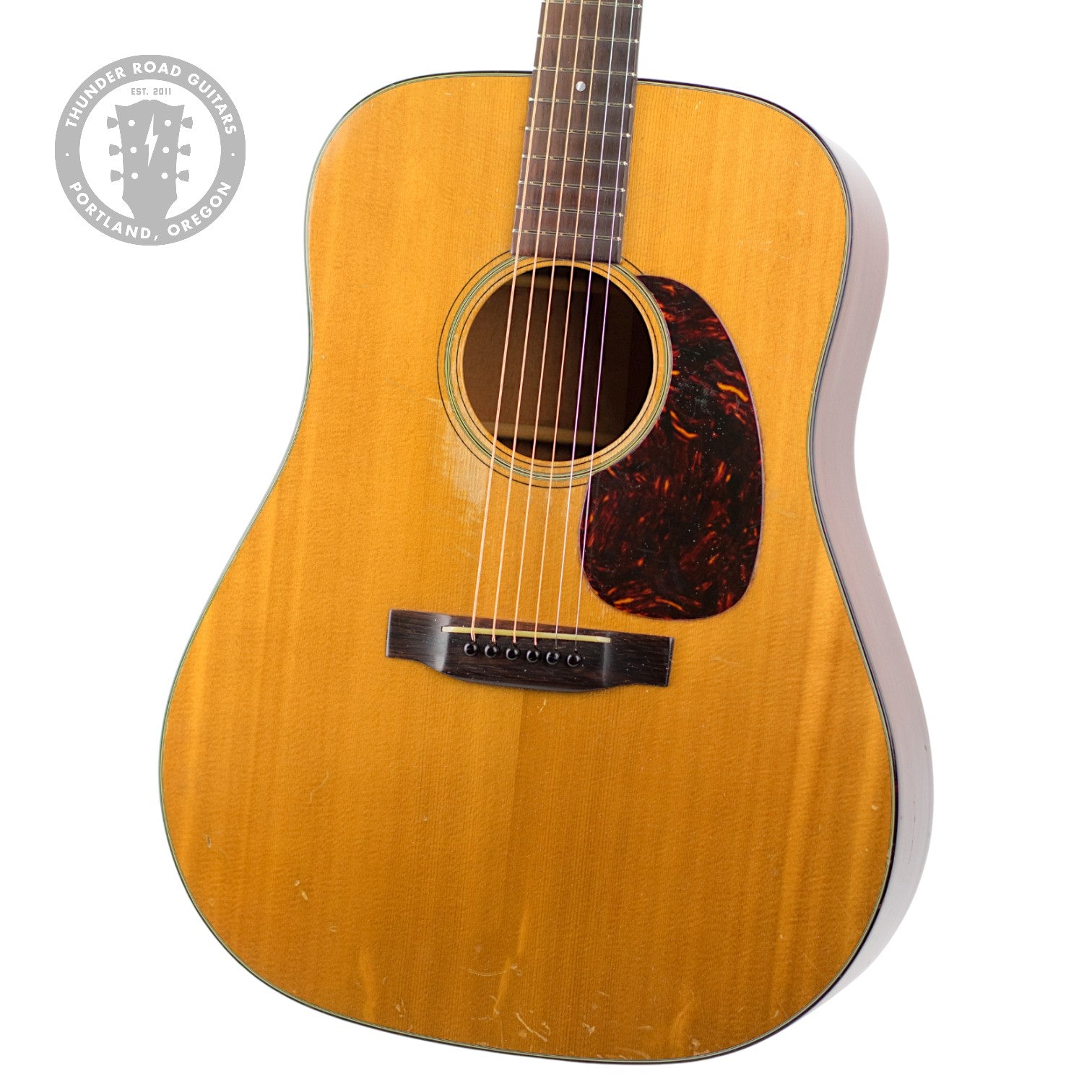 Thunder Road Guitars - 1962 Martin D-18 Natural w/Brazilian Bridge