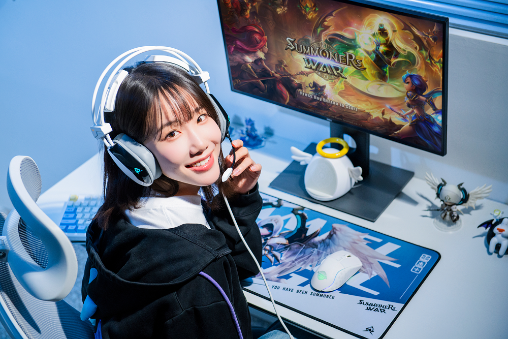 Summoners War] Artamiel Gaming Gear Set (Headset + Mouse + Mouse