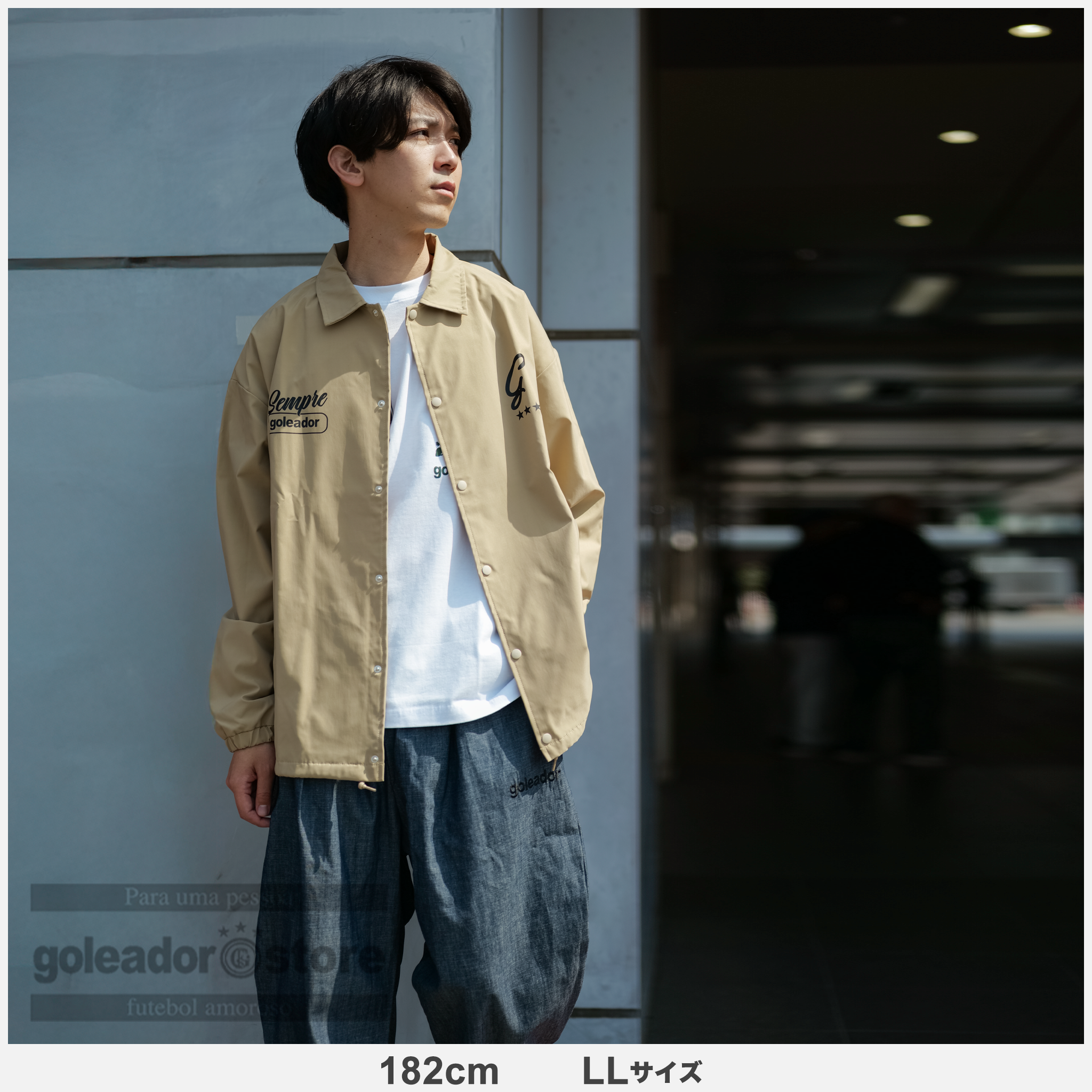 ゴレアドール公式】goleador【ストア限定】コーチジャケット om-416